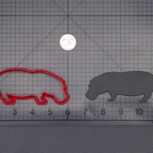Hippo Body 266-L276 Cookie Cutter Set