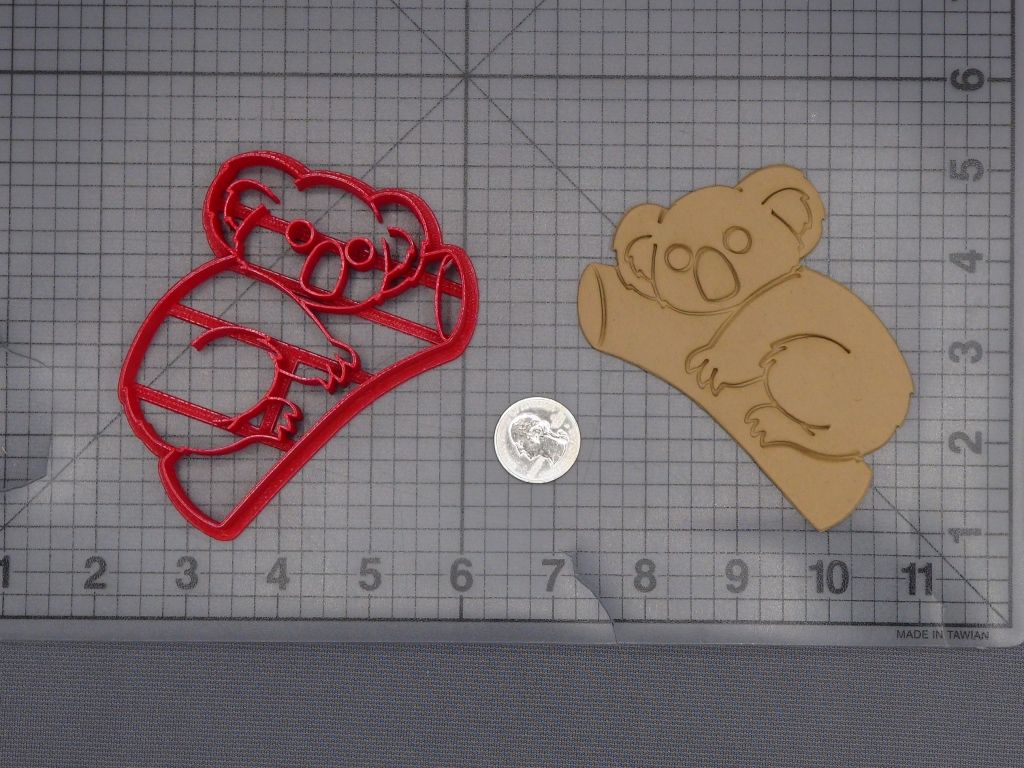 Koala On Tree 266-L329 Cookie Cutter