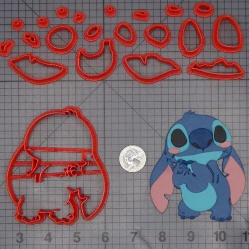 Lilo and Stitch - Stitch Body 266-L345 Cookie Cutter Set