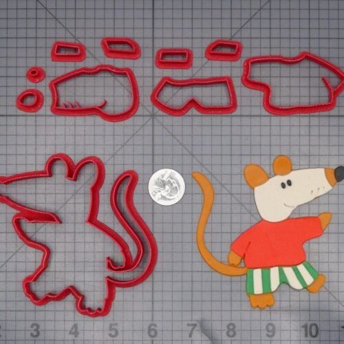 Macy Mouse Body 266-L391 Cookie Cutter Set