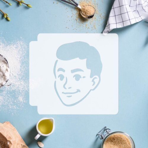 Man Head 783-J079 Stencil