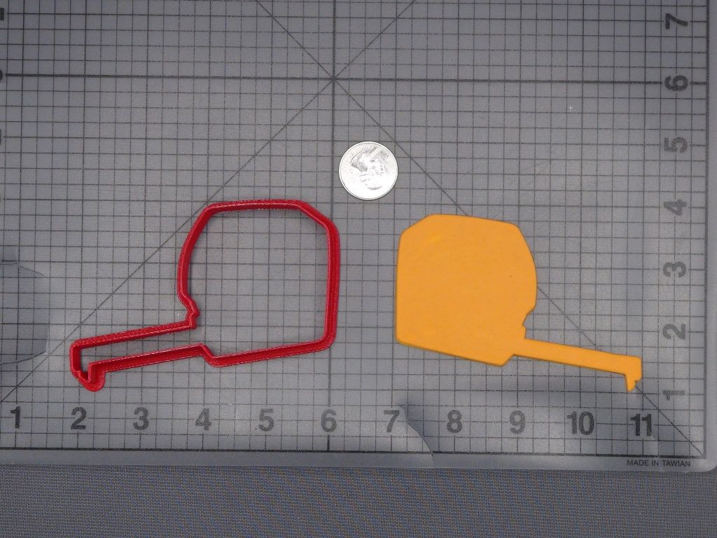 Measuring Tape 266-L278 Cookie Cutter Silhouette