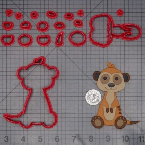 Meerkat Body 266-L300 Cookie Cutter Set