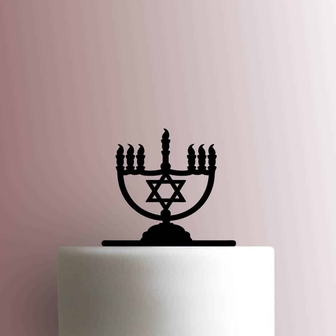Menorah 225-C004 Cake Topper