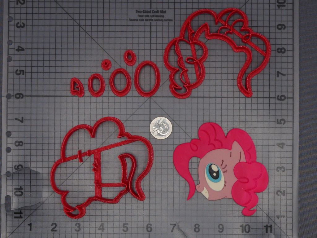 My Little Pony - Pinkie Pie Head 266-L393 Cookie Cutter Set