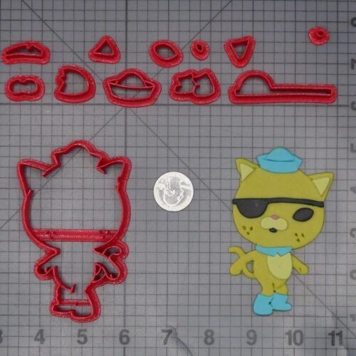 Octonauts - Kwazii Body 266-L344 Cookie Cutter Set