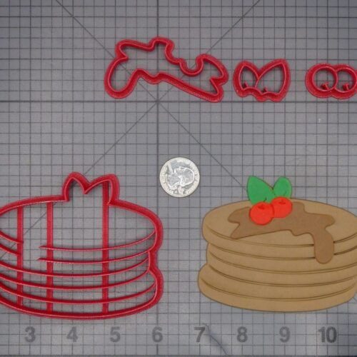 Pancakes 266-L242 Cookie Cutter Set