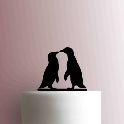 Penguins Kiss 225-C012 Cake Topper