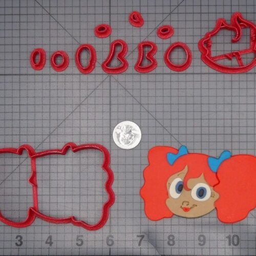 Poppy Playtime - Poppy Head 266-L370 Cookie Cutter Set