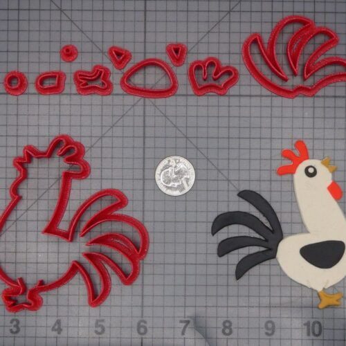 Rooster Body 266-L264 Cookie Cutter Set
