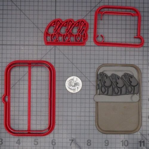 Sardines Fish 266-L363 Cookie Cutter Set