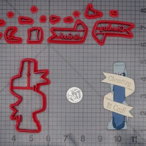 Science - Chemistry is Cool Beaker 266-L266 Cookie Cutter Set