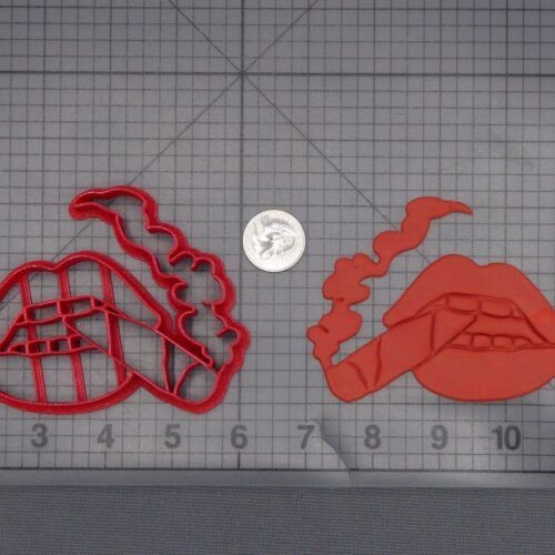 Smoking Lips 266-L328 Cookie Cutter