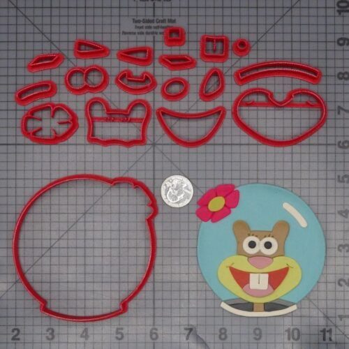 Spongebob Squarepants - Sandy Head 266-L304 Cookie Cutter Set