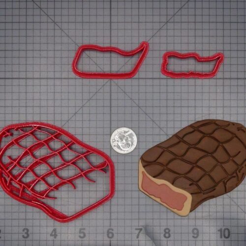 Steak 266-L244 Cookie Cutter Set