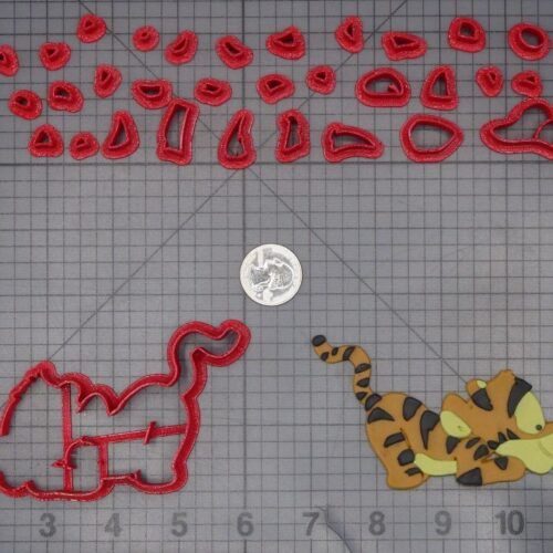 Winnie the Pooh - Tigger Body 266-L366 Cookie Cutter Set