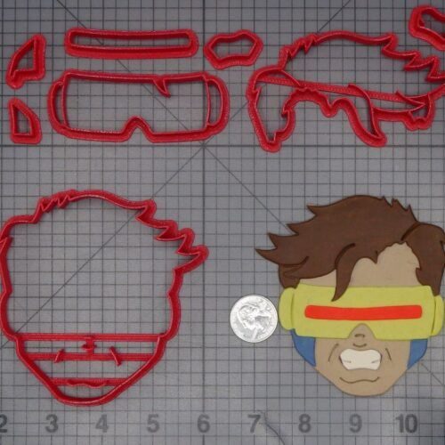 X Men - Cyclops Head 266-L302 Cookie Cutter Set