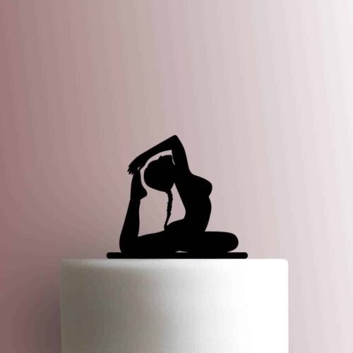 Yoga Pose 225-C013 Cake Topper