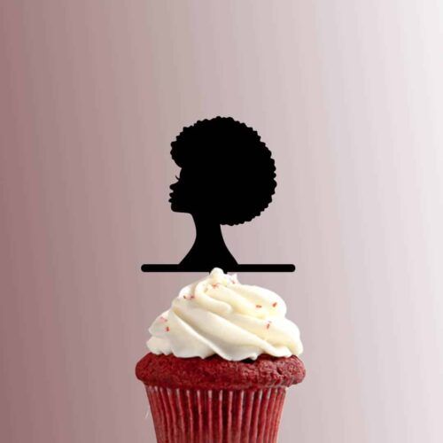 Afro Woman 228-696 Cupcake Topper