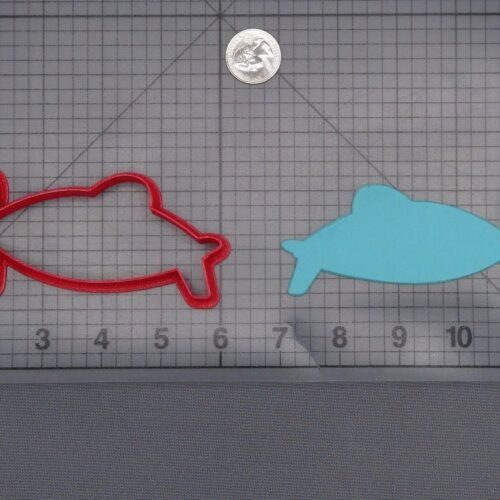 Airplane 266-L396 Cookie Cutter Silhouette