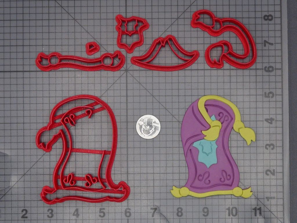 Aladdin - Magic Carpet 266-L442 Cookie Cutter Set