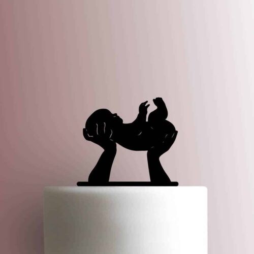 Baby in Hands 225-C044 Cake Topper