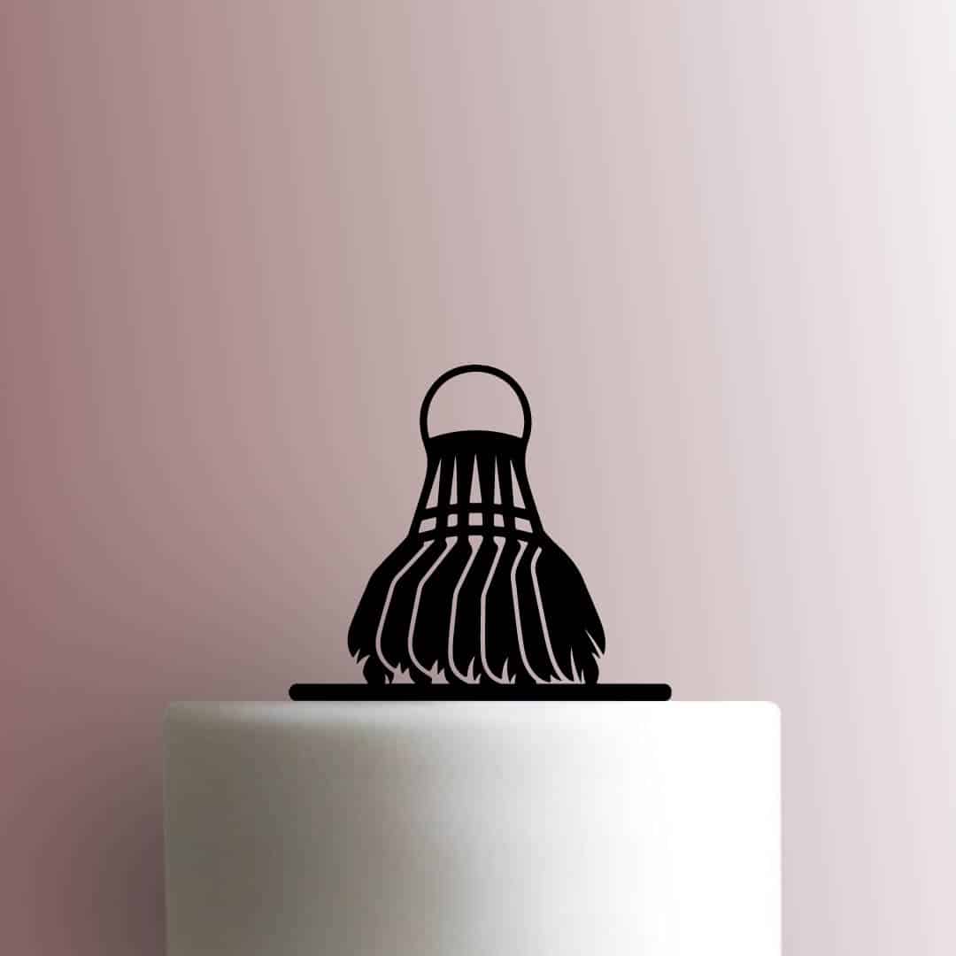 Badminton Birdie 225-C046 Cake Topper