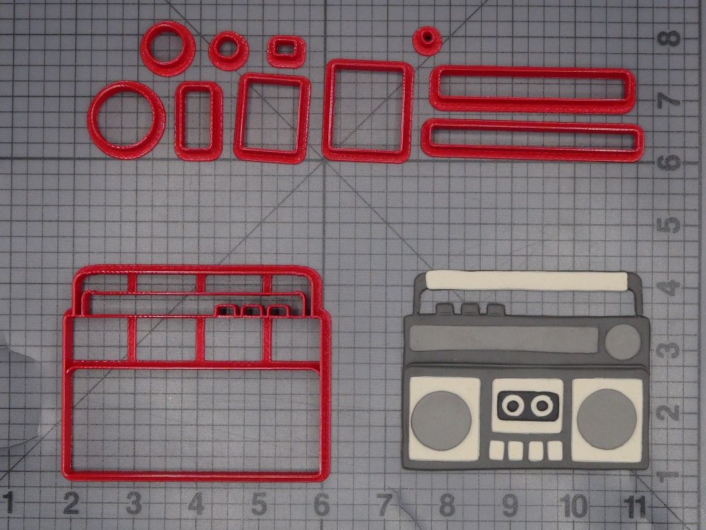 Boom Box 266-L406 Cookie Cutter Set