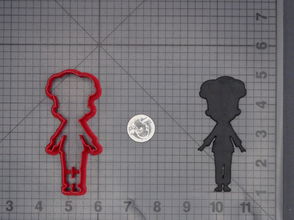 Chef Body 266-L400 Cookie Cutter Silhouette