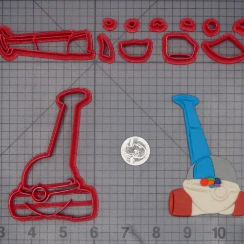 Corn Popper Toy 266-L435 Cookie Cutter Set