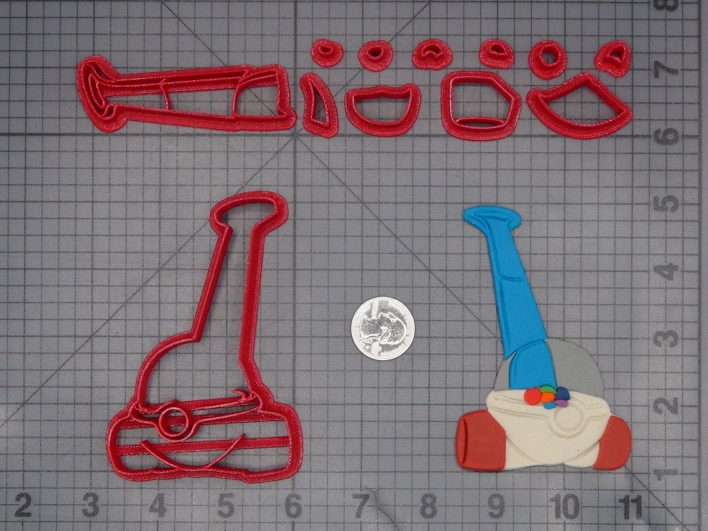 Corn Popper Toy 266-L435 Cookie Cutter Set