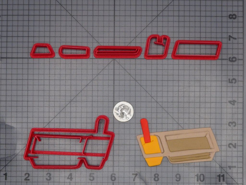 Crackers and Cheese 266-L385 Cookie Cutter Set