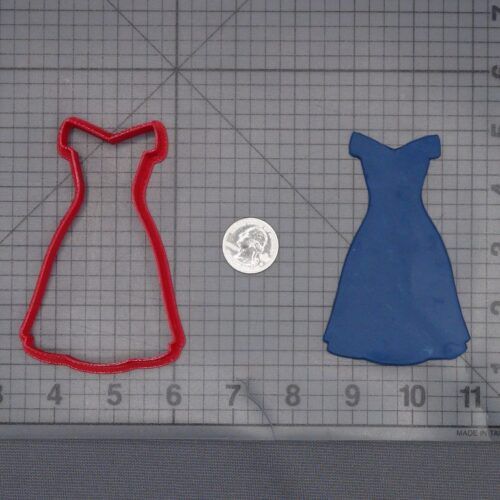 Dress 266-L402 Cookie Cutter Silhouette