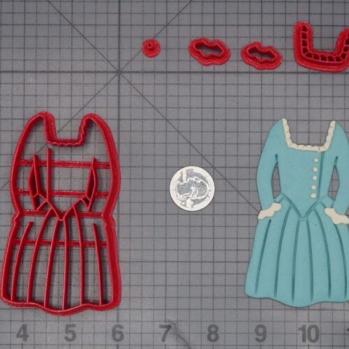 Hamilton - Eliza Dress 266-L444 Cookie Cutter Set