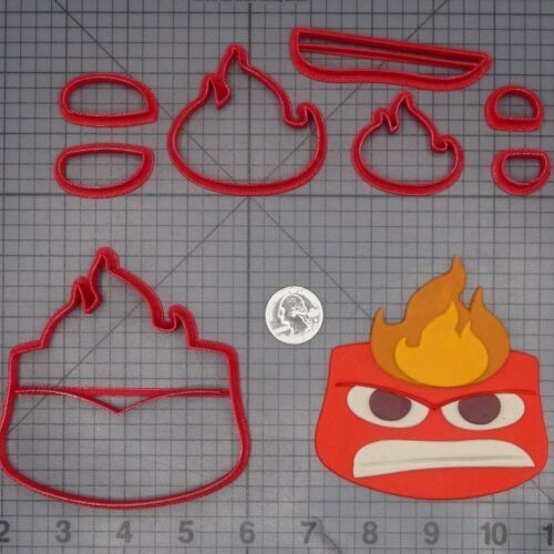 Inside Out - Anger Head 266-L417 Cookie Cutter Set