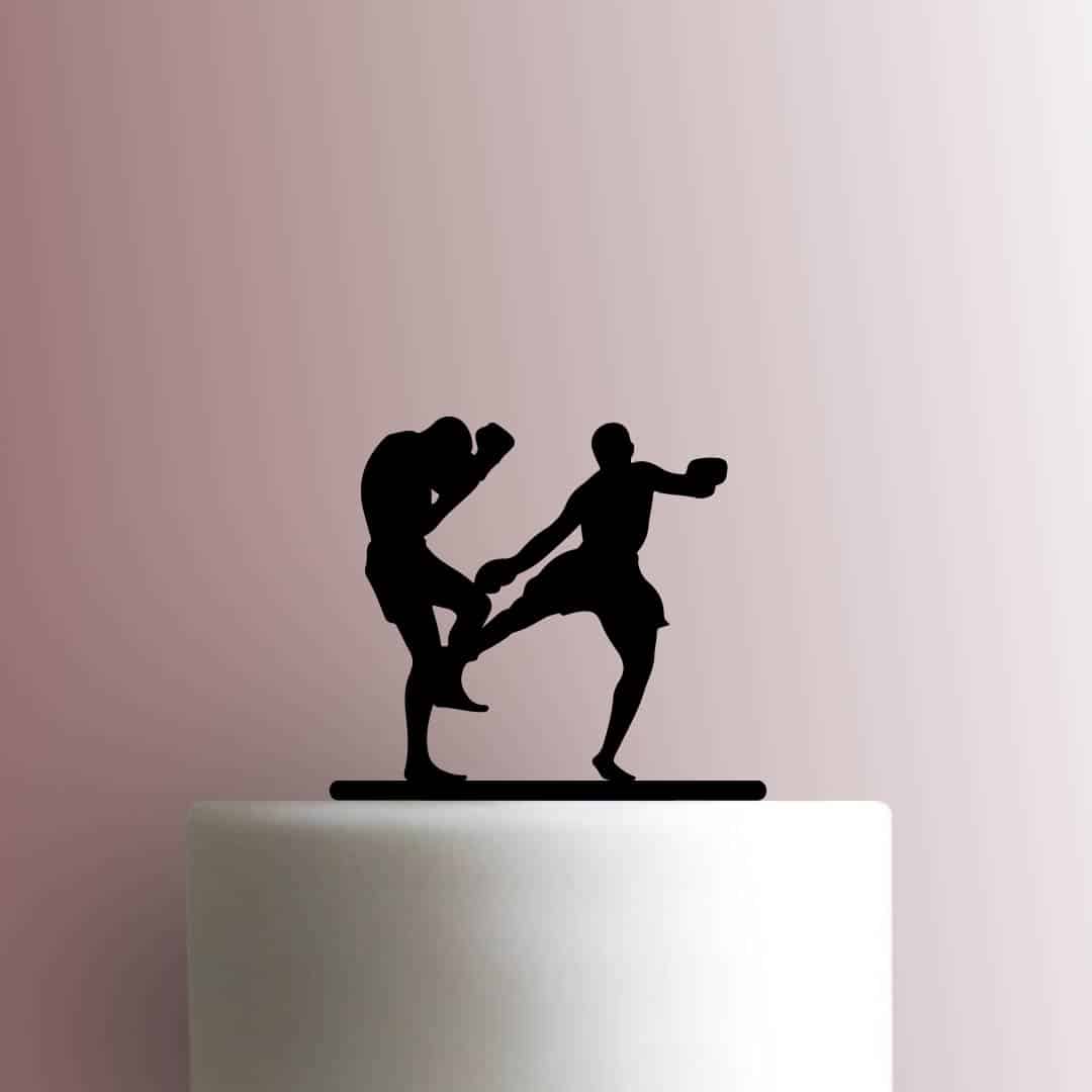 Kick Boxing 225-C054 Cake Topper