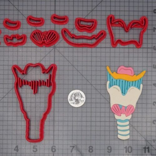 Larynx Throat 266-L389 Cookie Cutter Set