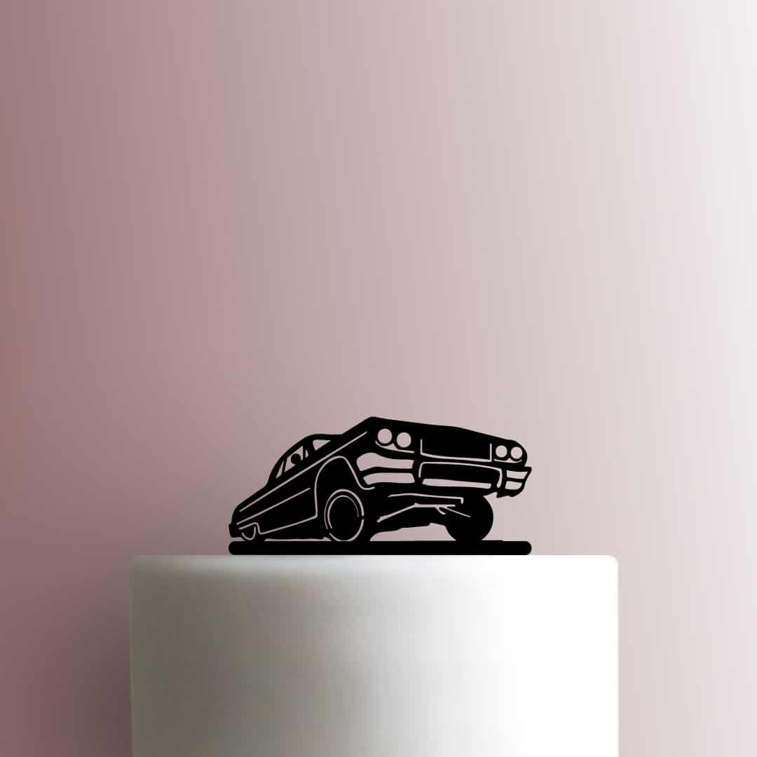 Low Rider Car 225-C056 Cake Topper