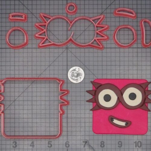 Numberblock Adventures - Eight Head 266-L420 Cookie Cutter Set