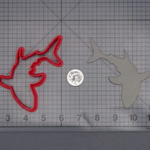 Shark Body 266-L374 Cookie Cutter Silhouette