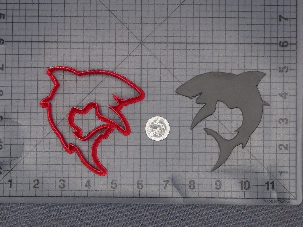 Shark Body 266-L429 Cookie Cutter Silhouette