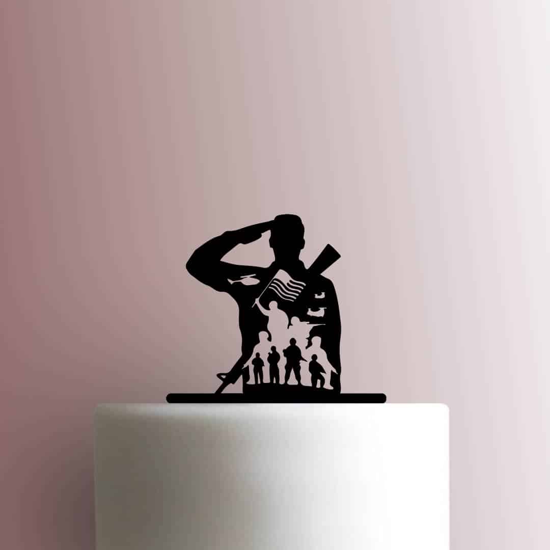 Soldiers 225-C064 Cake Topper