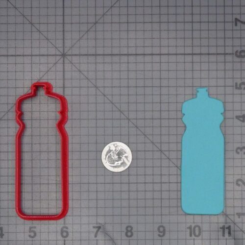 Sports Water Bottle 266-L373 Cookie Cutter Silhouette
