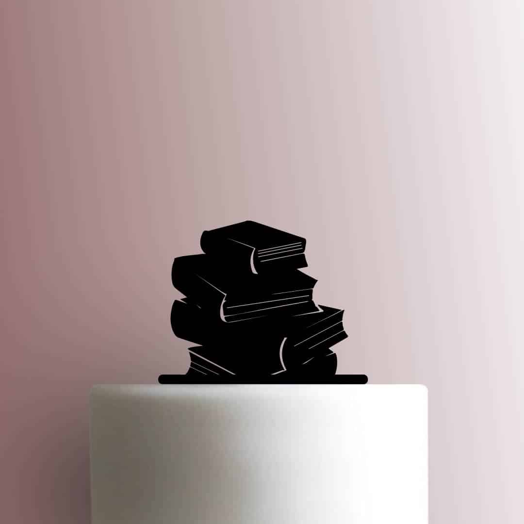 Stack of Books 225-C059 Cake Topper