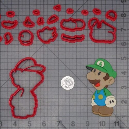 Super Mario - Luigi Body 266-L443 Cookie Cutter Set