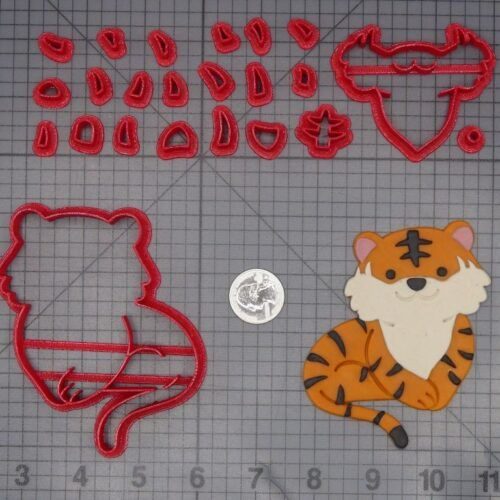 Tiger Body 266-L360 Cookie Cutter Set