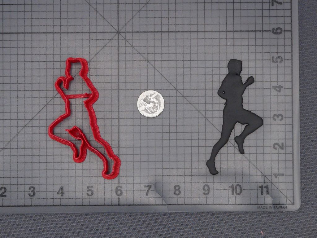 Track Runner 266-L428 Cookie Cutter Silhouette