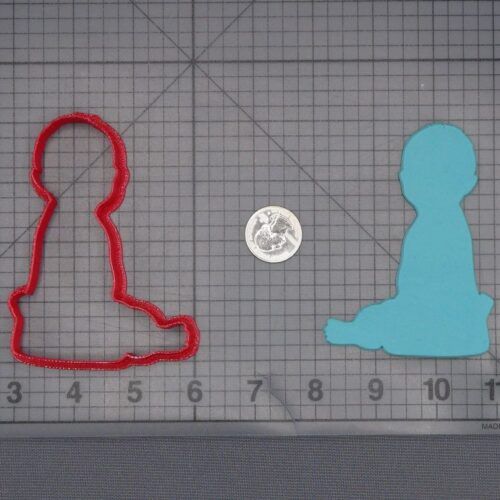 Baby Sitting 266-L480 Cookie Cutter Silhouette