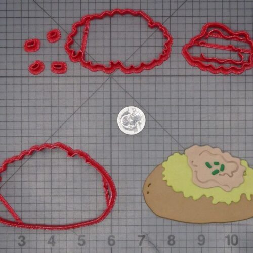Baked Potato 266-L507 Cookie Cutter Set