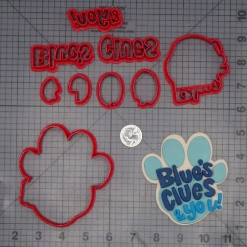 Blues Clues Logo 266-L491 Cookie Cutter Set
